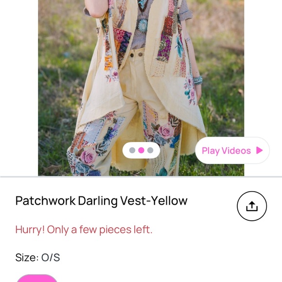 Paper Lace Yellow light weight denim - Picture 13 of 13